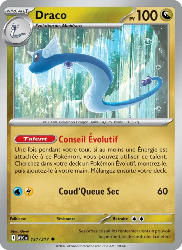 Carte Pokémon Draco — Héros Transcendants
