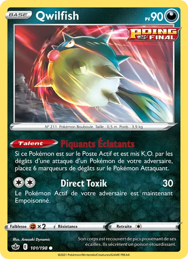 Carte Qwilfish