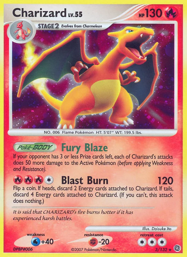 Carte Dracaufeu