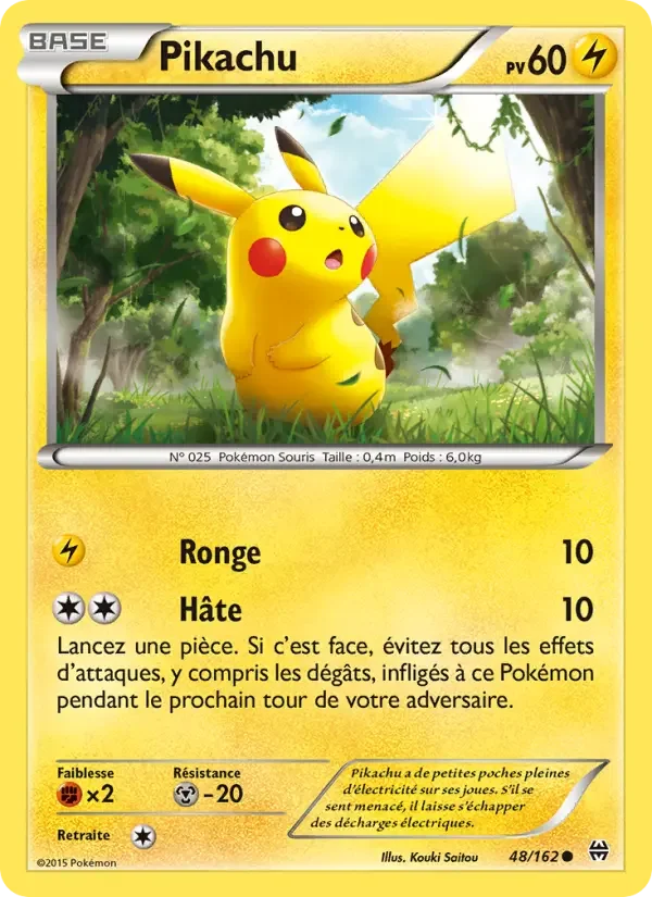 Carte Pokémon Pikachu — Impulsion TURBO
