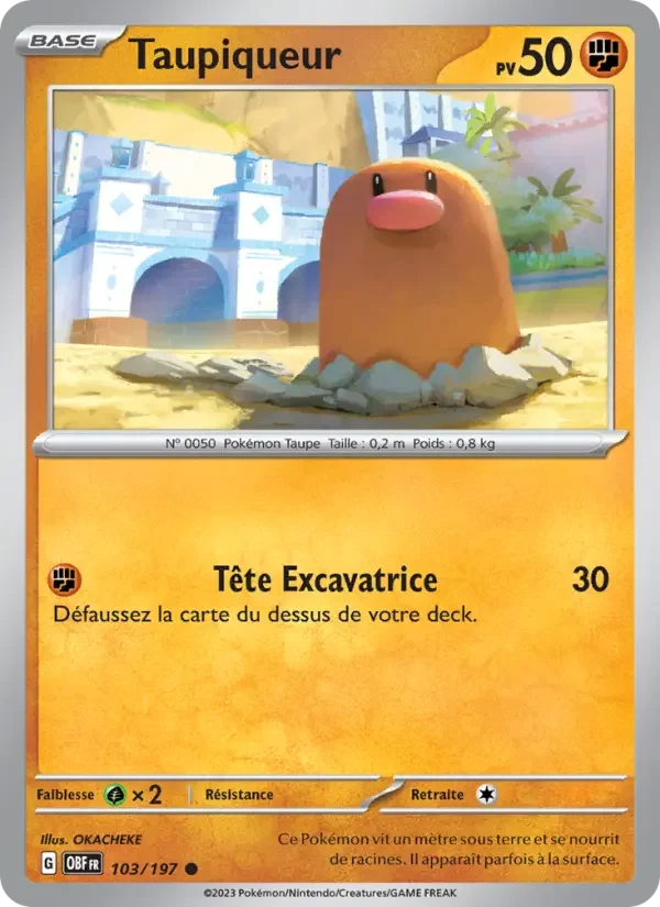 Carte Taupiqueur