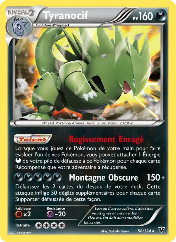 Carte Pokémon Tyranocif — Impact des Destins