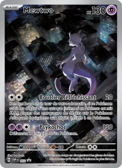 Carte Pokémon Mewtwo — Promos Écarlate et Violet