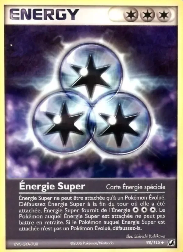 Carte Énergie Super
