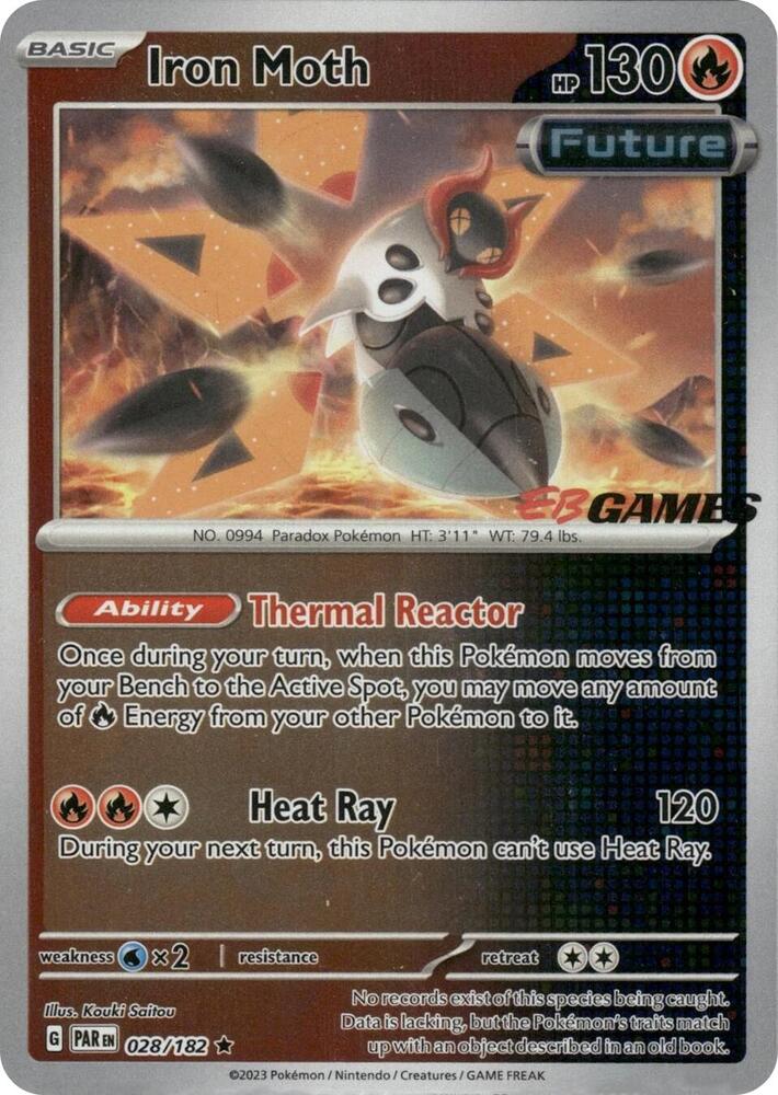 Carte Pokémon Mite-de-Fer — Faille Paradoxe
