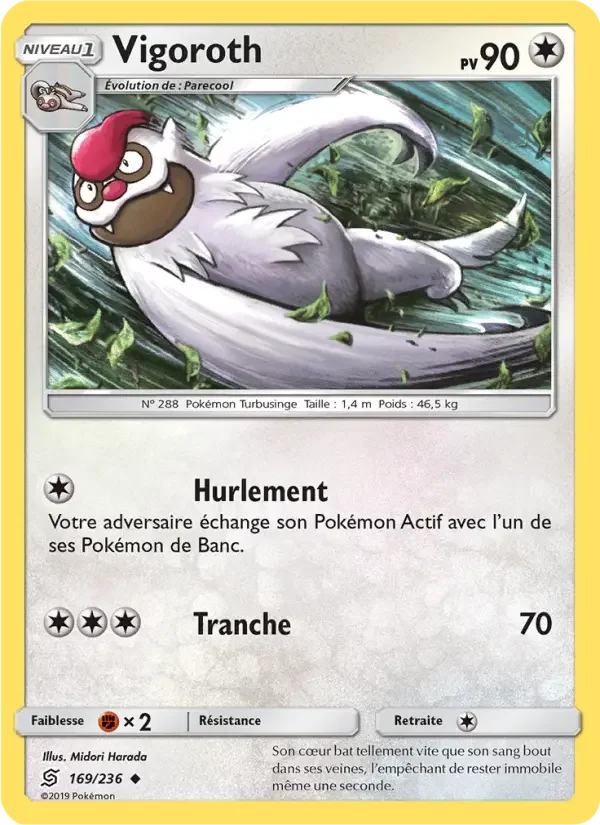 Carte Pokémon Vigoroth — Harmonie des Esprits