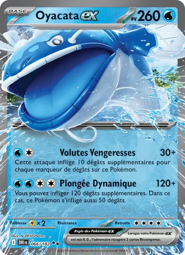 Carte Pokémon Oyacata-ex — Rivalités Destinées