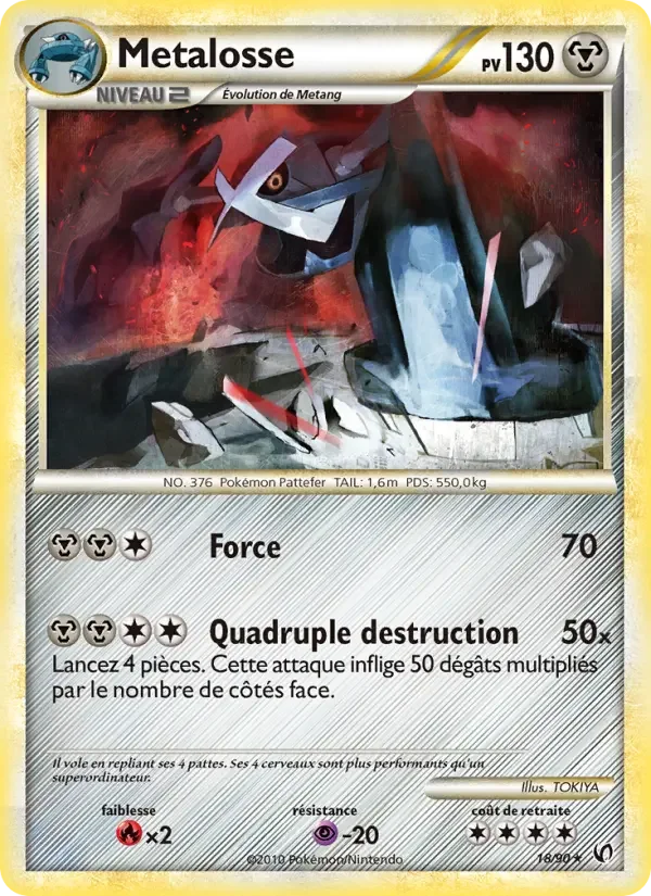 Carte Pokémon Metalosse — Indomptable