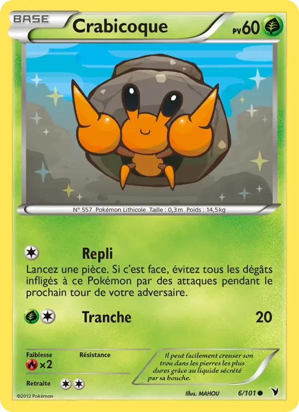 Carte Crabicoque