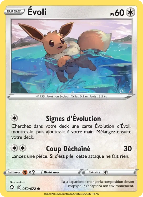 Carte Évoli