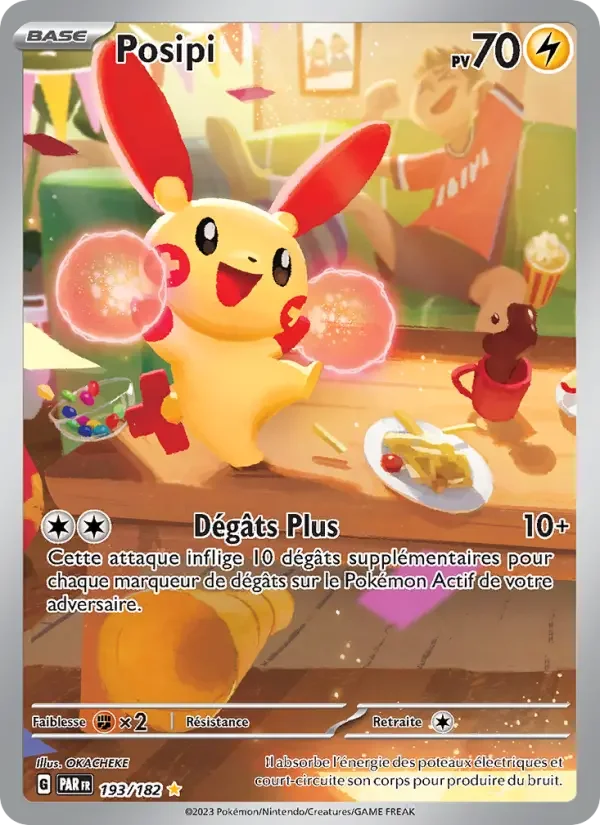 Carte Pokémon Posipi — Faille Paradoxe