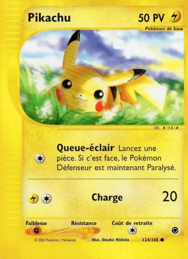 Carte Pikachu