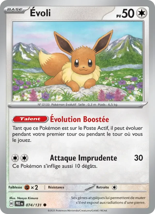 Carte Évoli