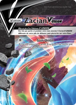 Carte Zacian V-UNION