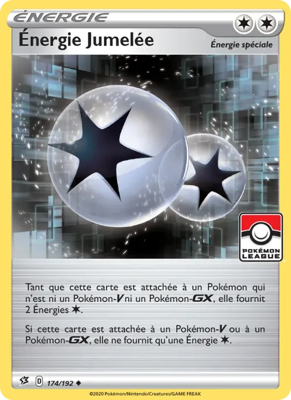 Carte Pokémon Énergie Jumelée — Clash des Rebelles