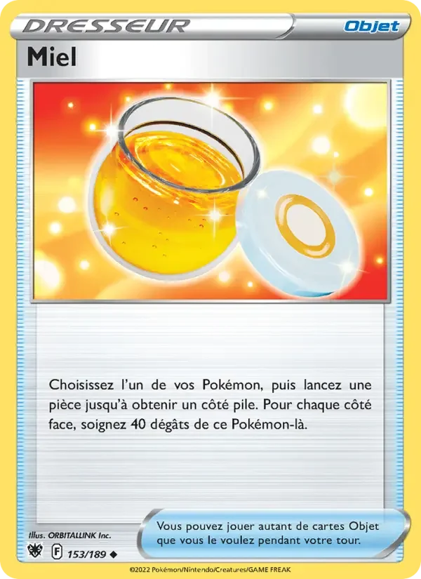 Carte Miel