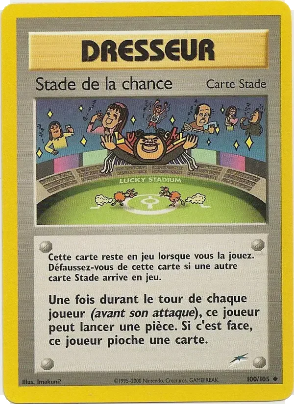 Carte Stade de la chance
