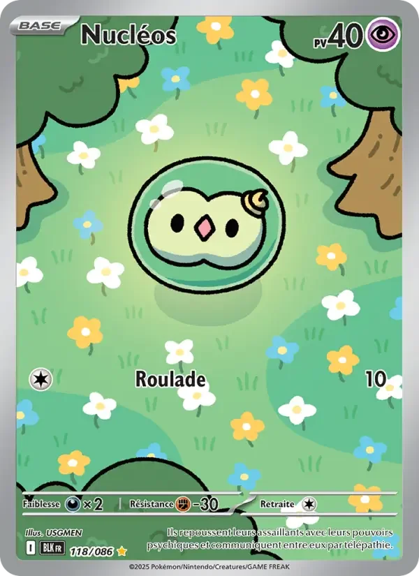 Carte Nucléos