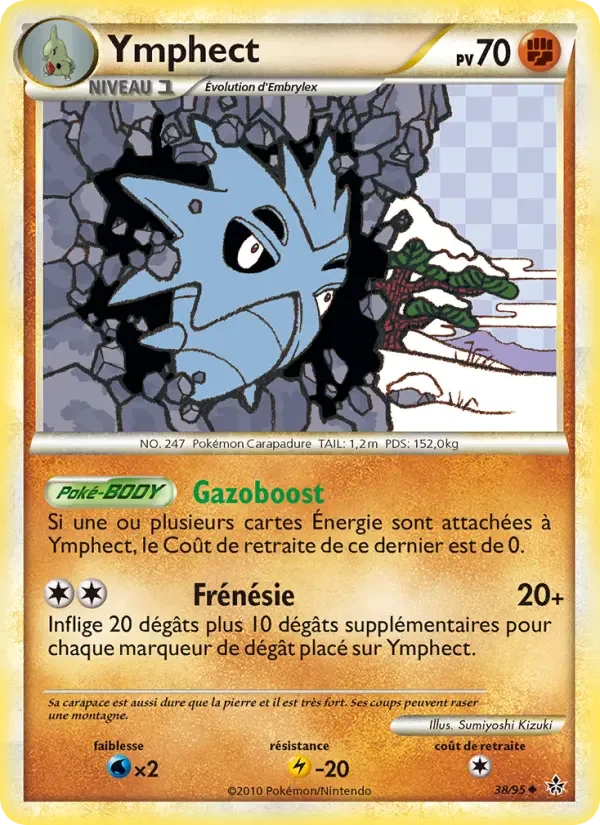 Carte Pokémon Ymphect — Déchaînement