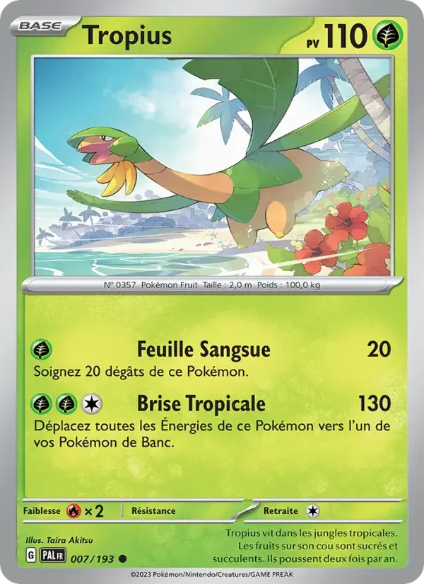 Carte Tropius