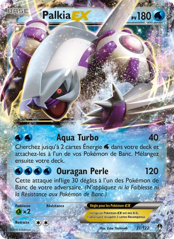 Carte Palkia EX
