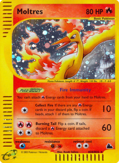 Carte Pokémon Sulfura — Skyridge