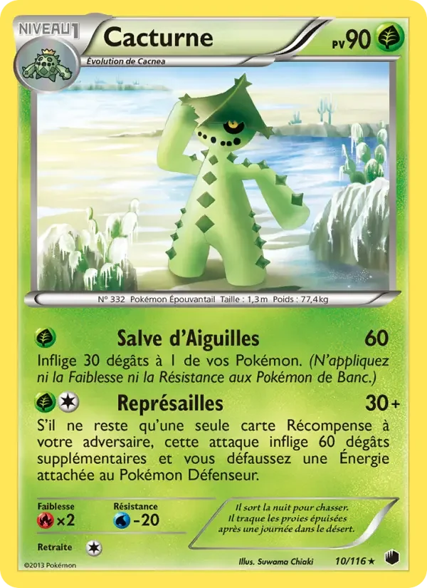 Carte Cacturne