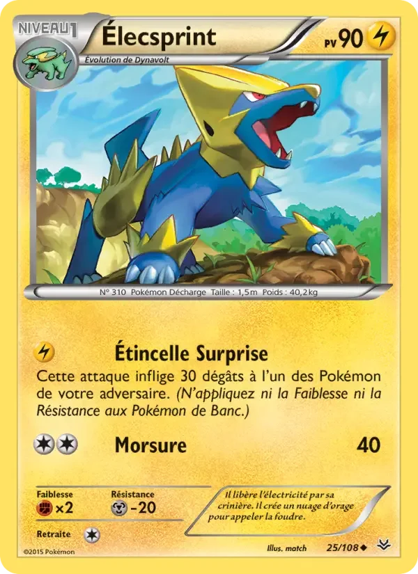 Carte Élecsprint