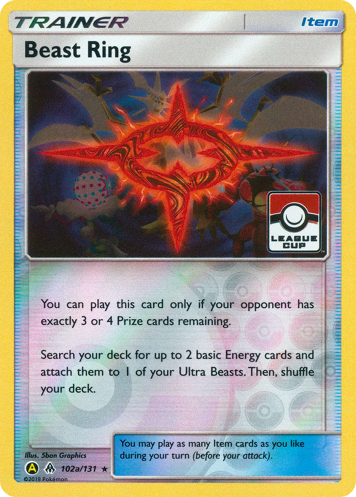 Carte Pokémon Beast Ring — Lumière Interdite