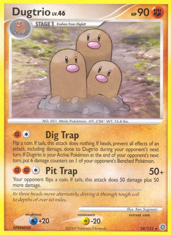 Carte Pokémon Triopikeur — Merveilles Secrètes