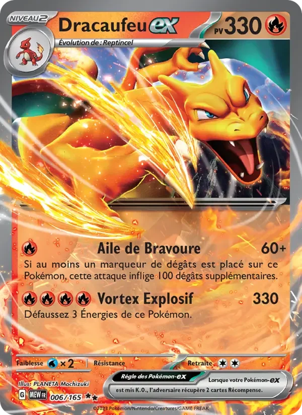 Carte Dracaufeu-ex