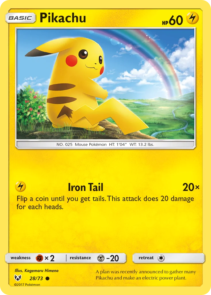 Carte Pikachu