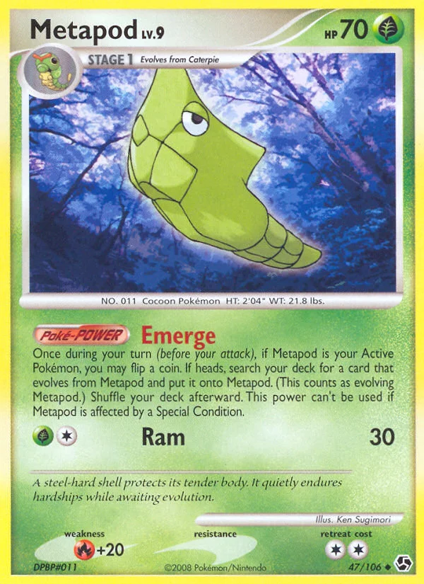 Carte Pokémon Chrysacier — Grands Envols