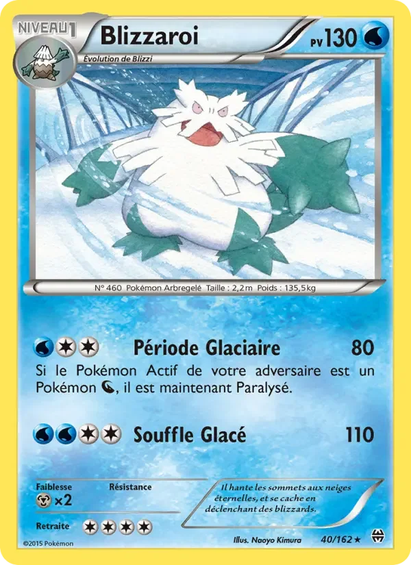 Carte Pokémon Blizzaroi — Impulsion TURBO