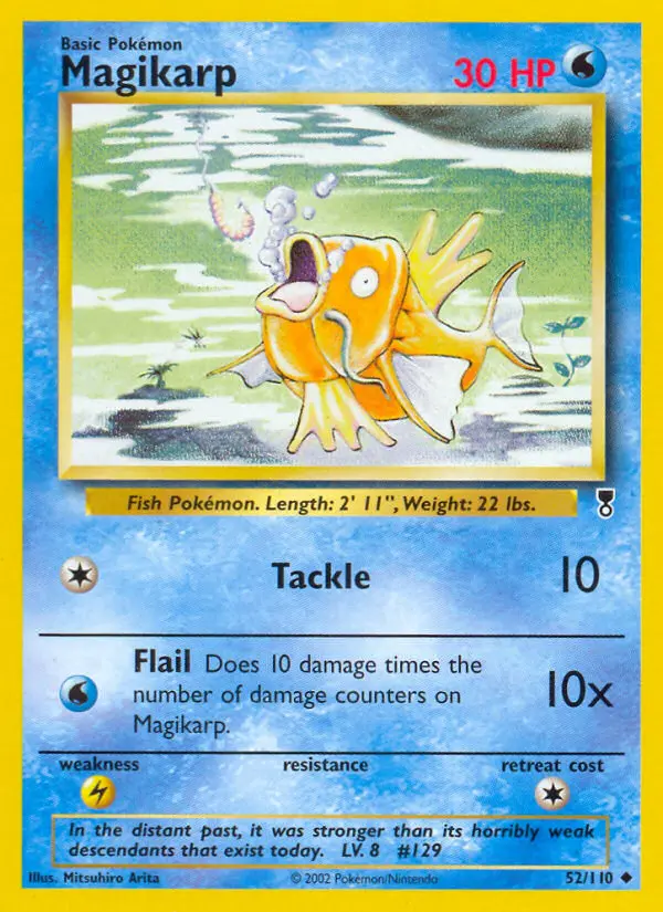 Carte Pokémon Magicarpe — Legendary Collection