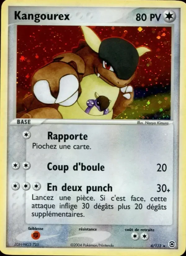 Carte Kangourex