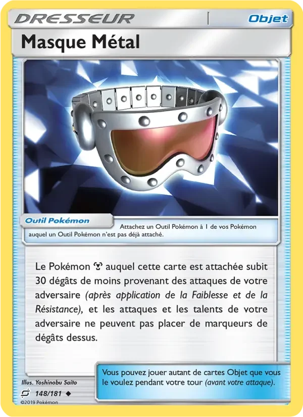 Carte Pokémon Masque Métal — Duo de Choc