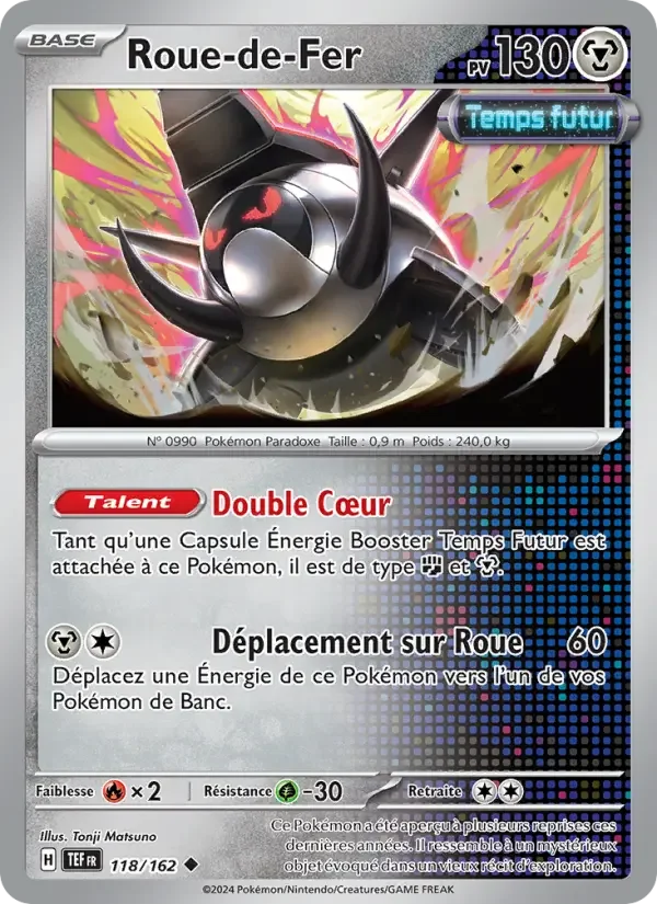 Carte Pokémon Roue-de-Fer — Forces Temporelles
