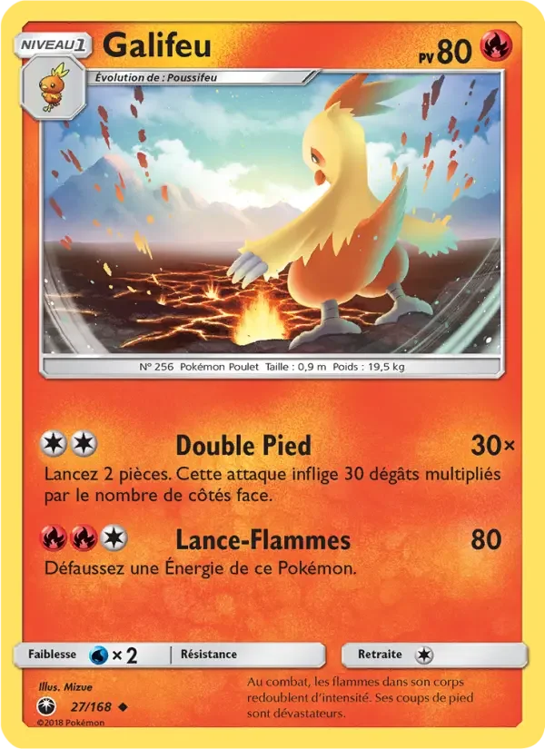 Carte Pokémon Galifeu — Tempête Céleste