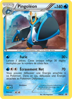 Carte Pokémon Pingoléon — Promos Noir et Blanc