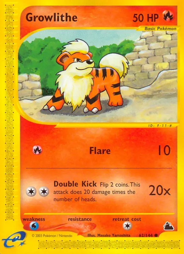 Carte Pokémon Caninos — Skyridge