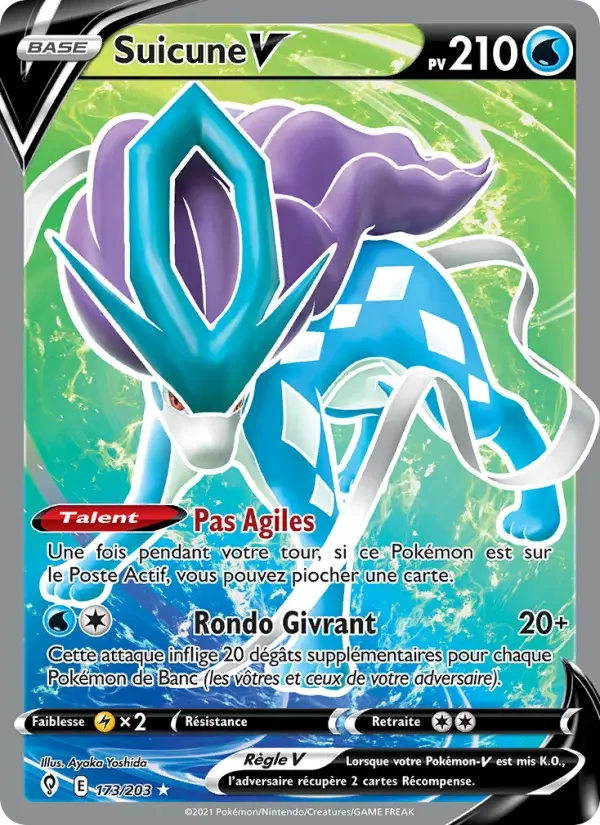 Carte Suicune V