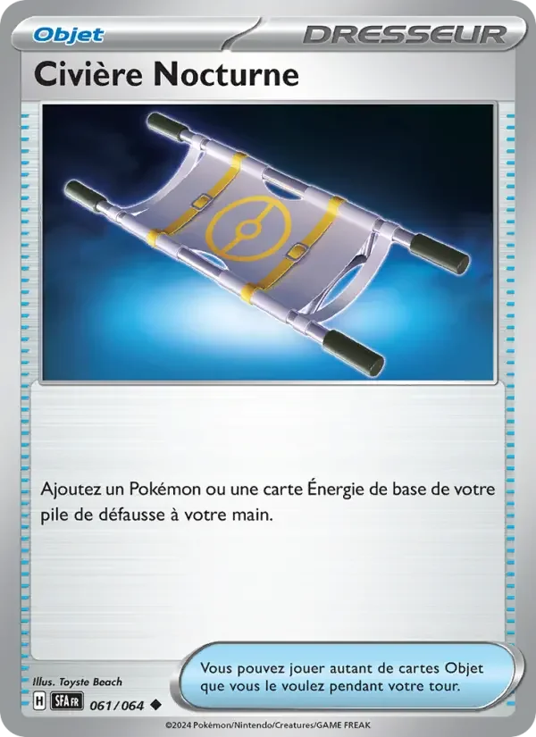 Carte Civière Nocturne