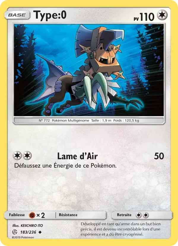 Carte Pokémon Type:0 — Éclipse Cosmique