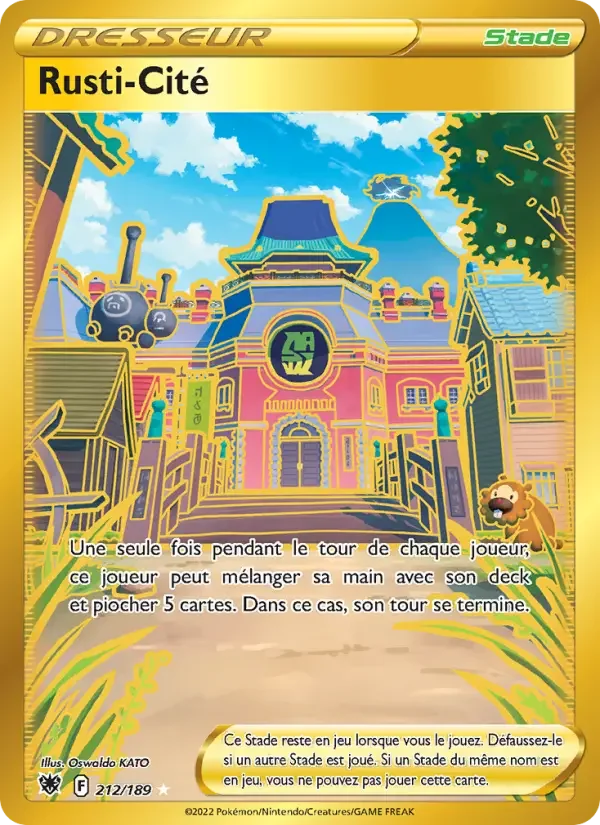 Carte Pokémon Rusti-Cité — Astres Radieux
