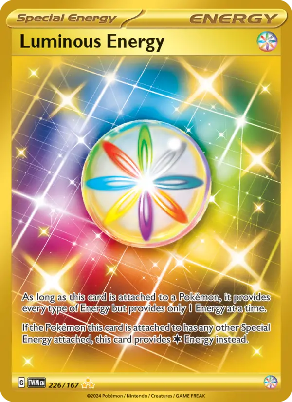 Carte Luminous Energy