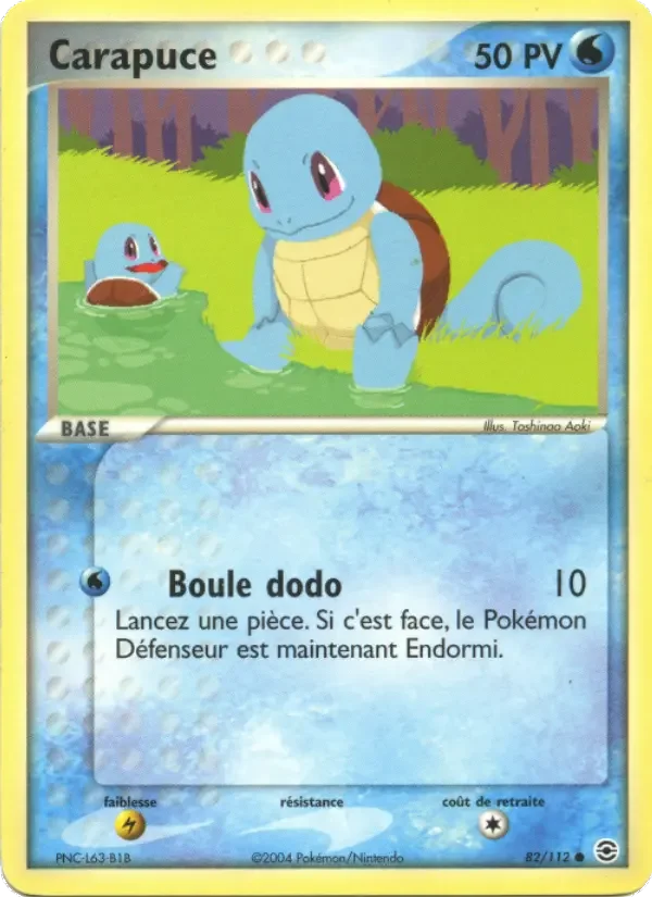 Carte Carapuce