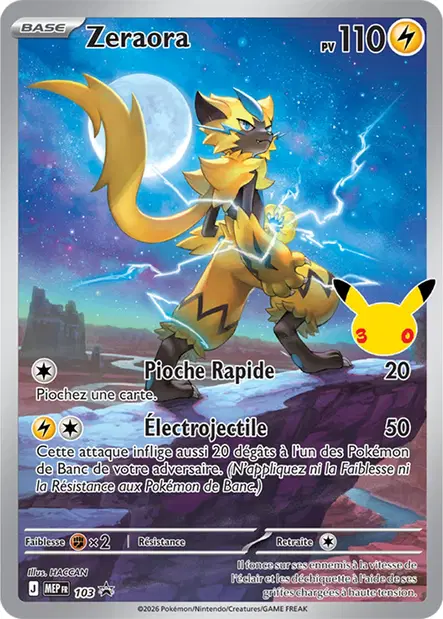 Carte Zeraora