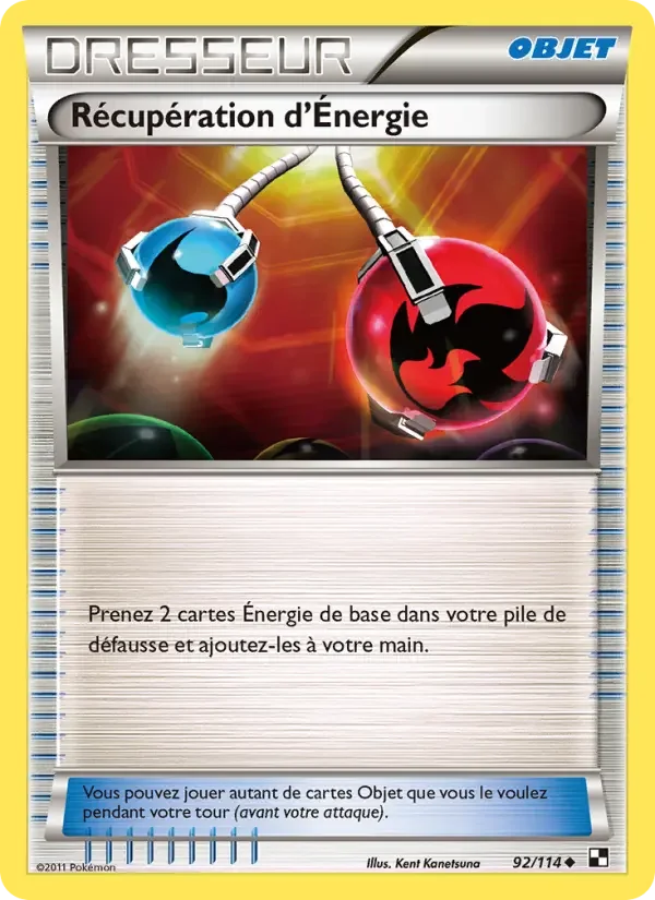 Carte Récupération d’Énergie