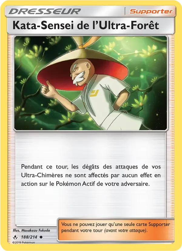 Carte Pokémon Kata-Sensei de l’Ultra-Forêt — Alliance Infaillible